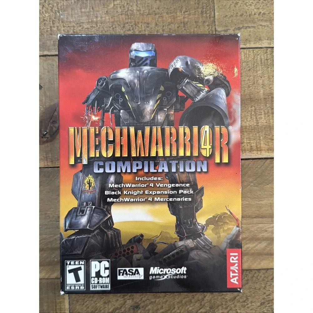 MechWarrior 4: Compilation (PC, 2004) – Black Knight & Mercenaries – New Sealed